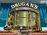 N.O.S. 2000 Ludwig 6.5x14 Limited Edition Brass Supraphonic Millennium Snare Drum #20 of 100