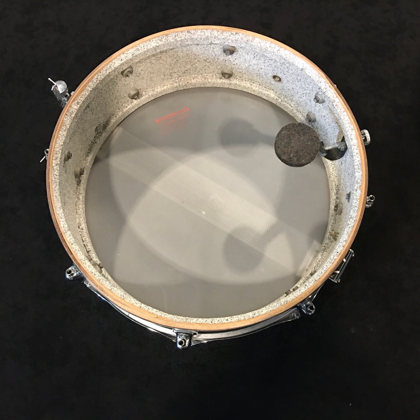 Vintage Ludwig Standard 5x14 Snare Drum Blue Strata