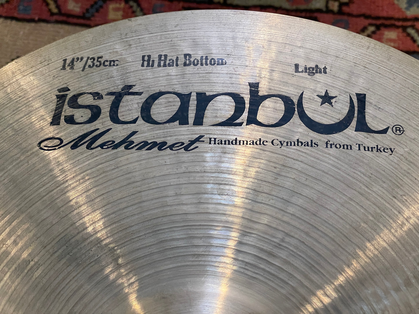 14" Istanbul Mehmet Light Hi-Hat Cymbal Pair 960g/1106g *Video Demo*