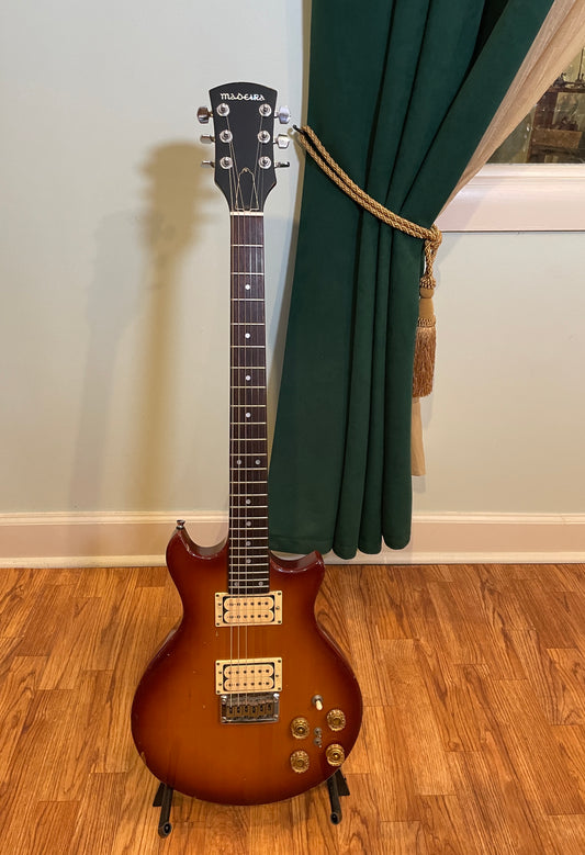 Vintage Madeira by Guild EG-250 Les Paul Double Cut Sunburst MIJ Electric Guitar