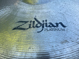 21" Zildjian A Platinum Rock Ride Cymbal 3296g