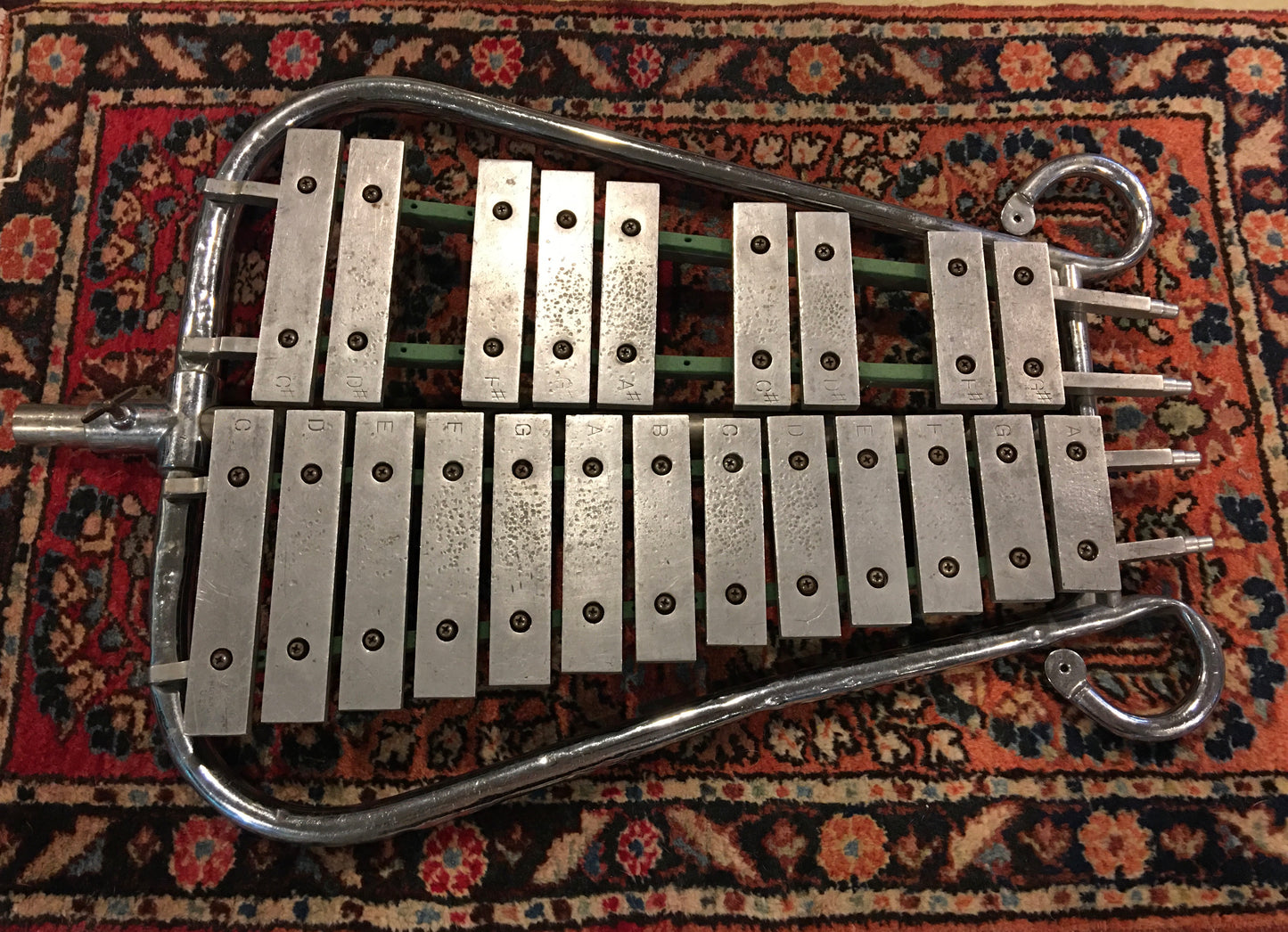 Vintage Ludwig Bell Lyra Glockenspiel 22 Key C-A