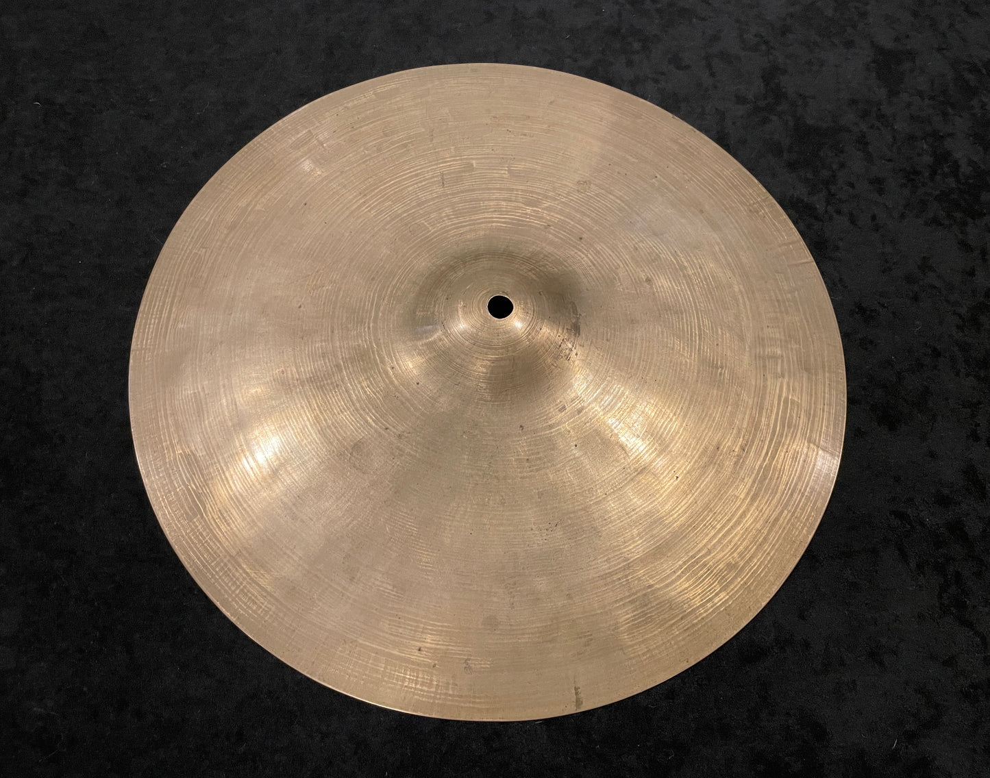 14" K Zildjian Early 1900s Constantinople "Stamp 0" Small Ride / Trap Cymbal 1246g #202