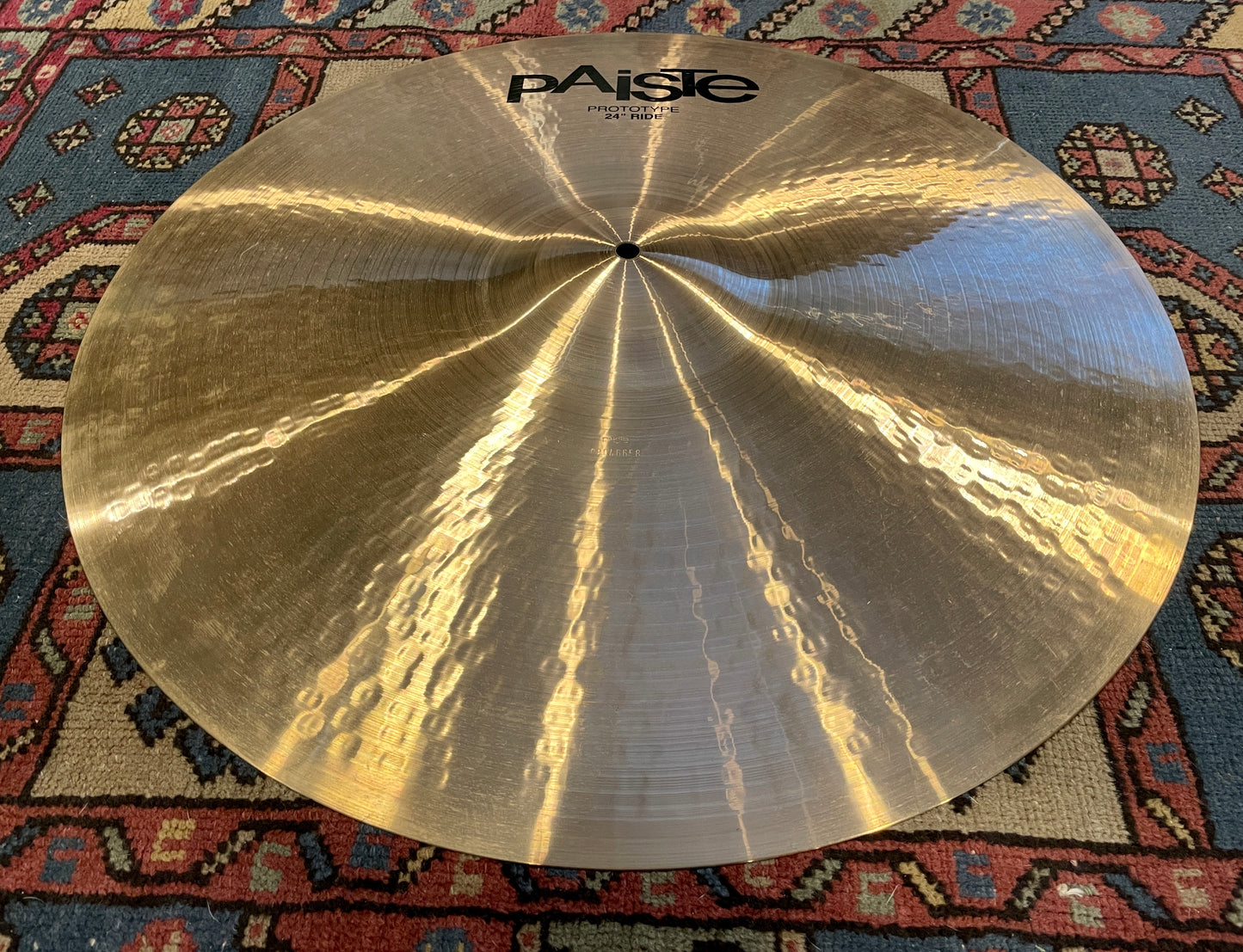 24" Paiste 2K2 Prototype Ride Cymbal 2002 3368g *Video Demo*