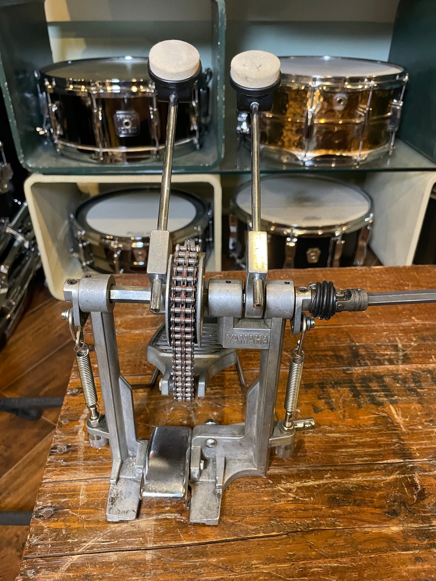 Vintage Yamaha DFP-860 Double Bass Drum Pedal