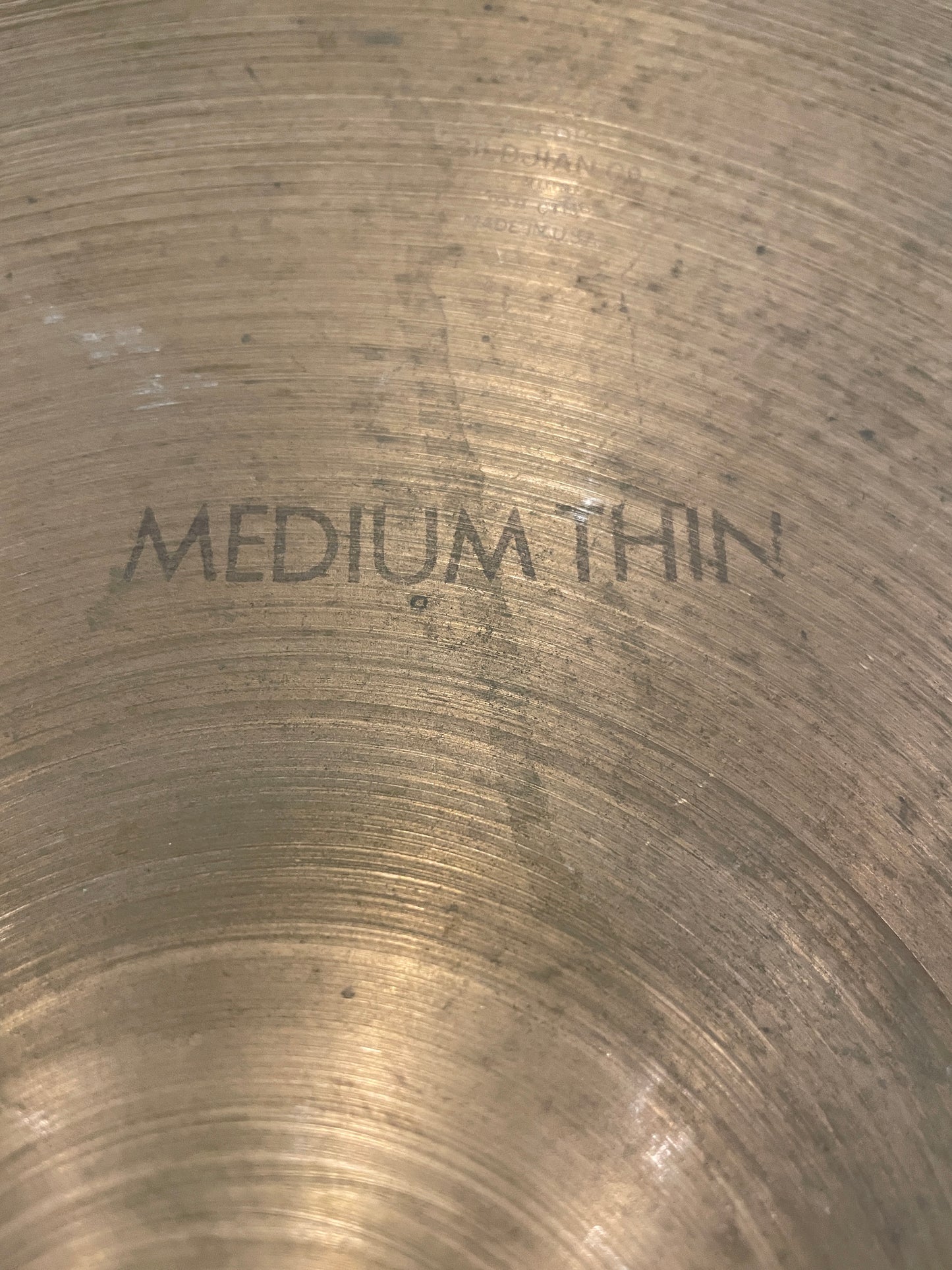 18" Zildjian A 1950s Medium Thin Ride Cymbal 1406g #731