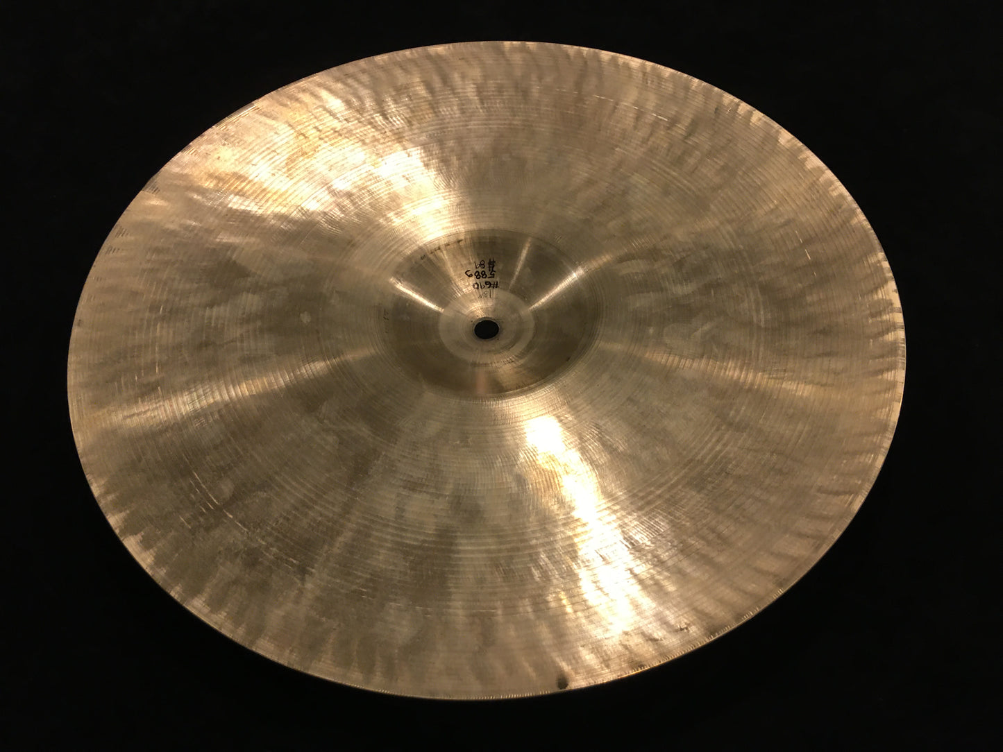 13" Vibra Zanchi Hi-Hat Single / Crash / Splash Cymbal 566g #690 *Video Demo*