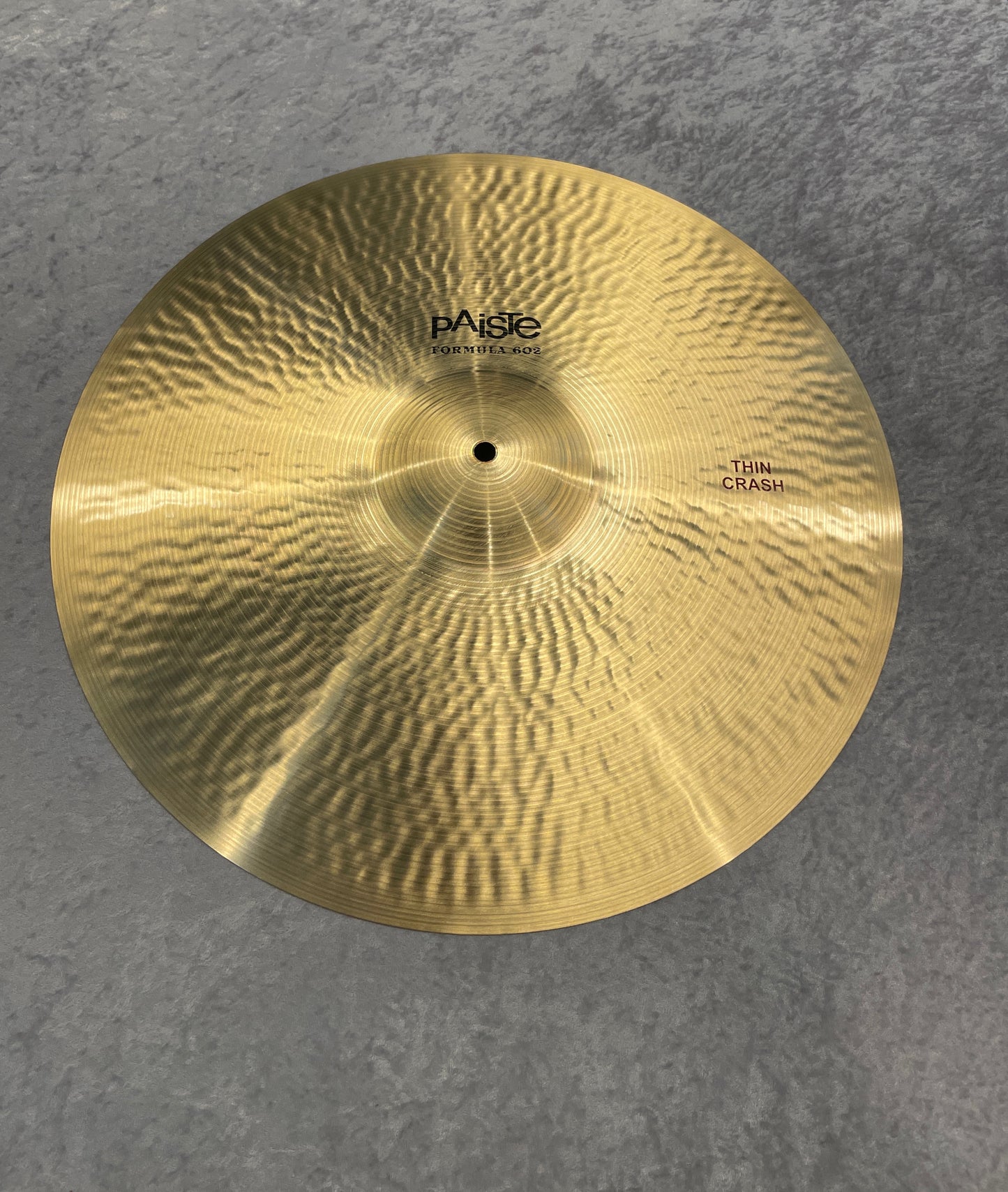 20" Paiste Formula 602 Thin Crash Cymbal 1893g