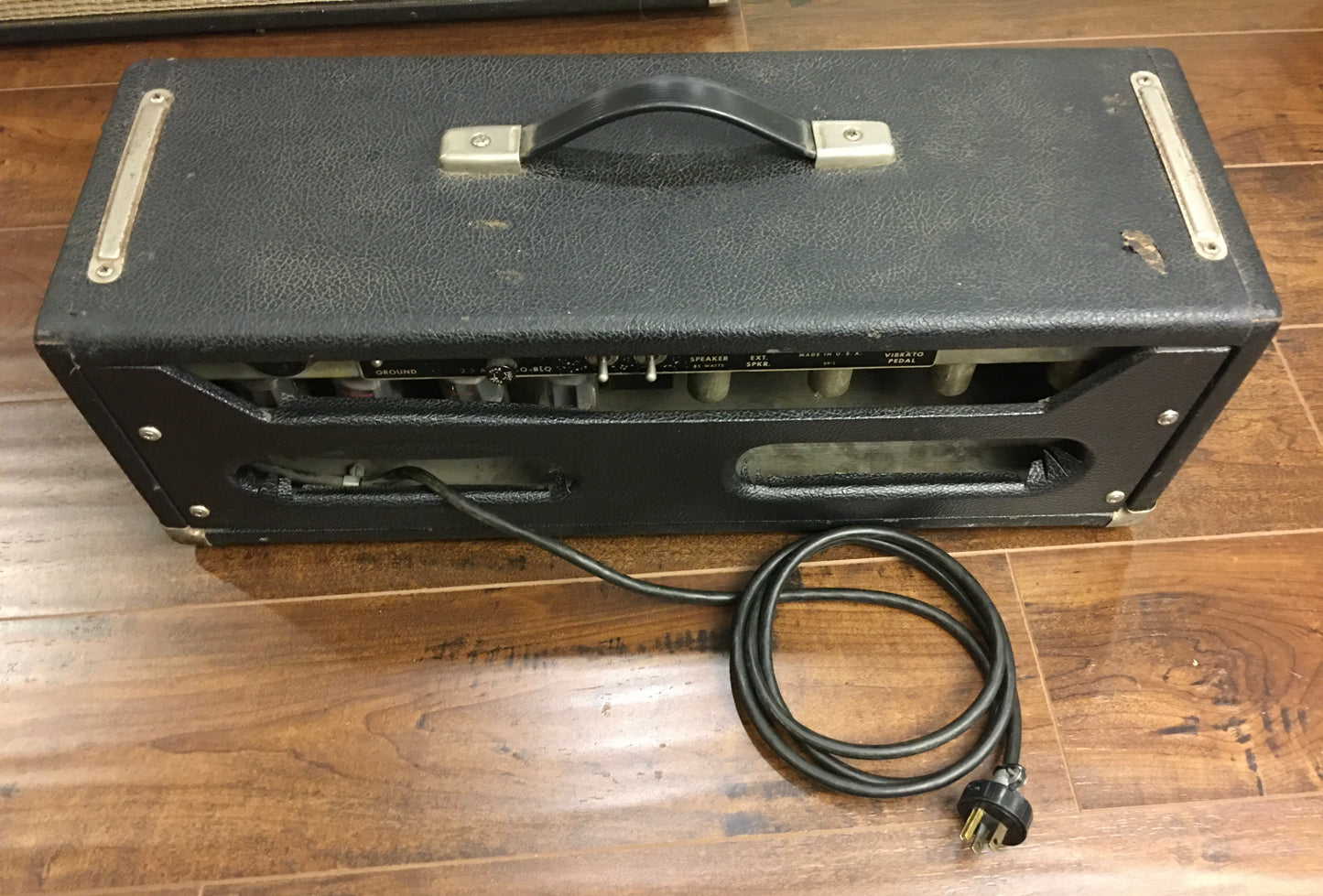 1966 Fender Blackface Showman Amp Head