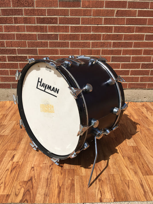 1969 Hayman 14x22 Bass Drum Midnight Blue