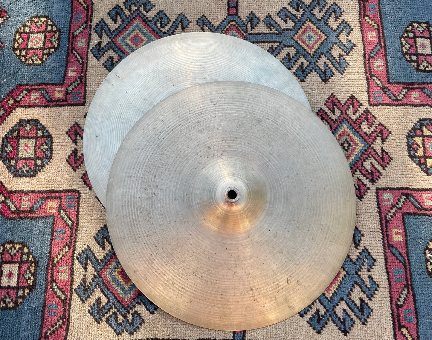 14" Zildjian A 1960s Hi-Hat Cymbal Pair 754g/792g #803 *Video Demo*