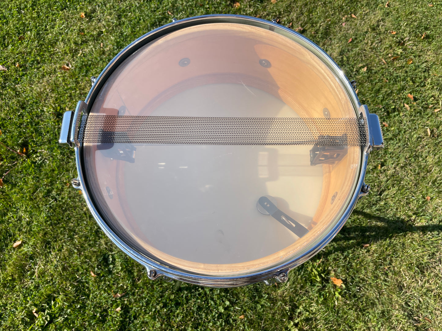 1950s Premier 5.5x14 Super Ace Snare Drum White Marine Pearl