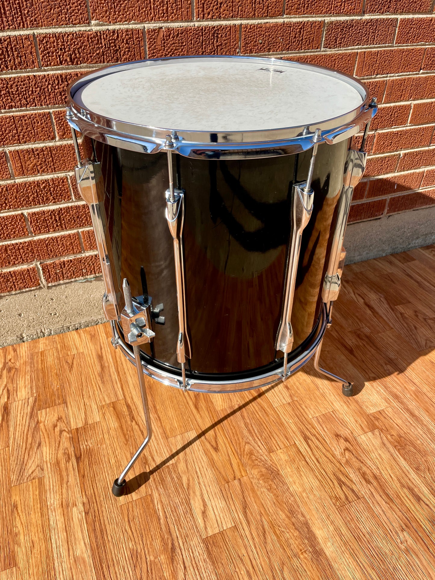 Yamaha 16x16 Recording Custom Floor Tom Piano Black
