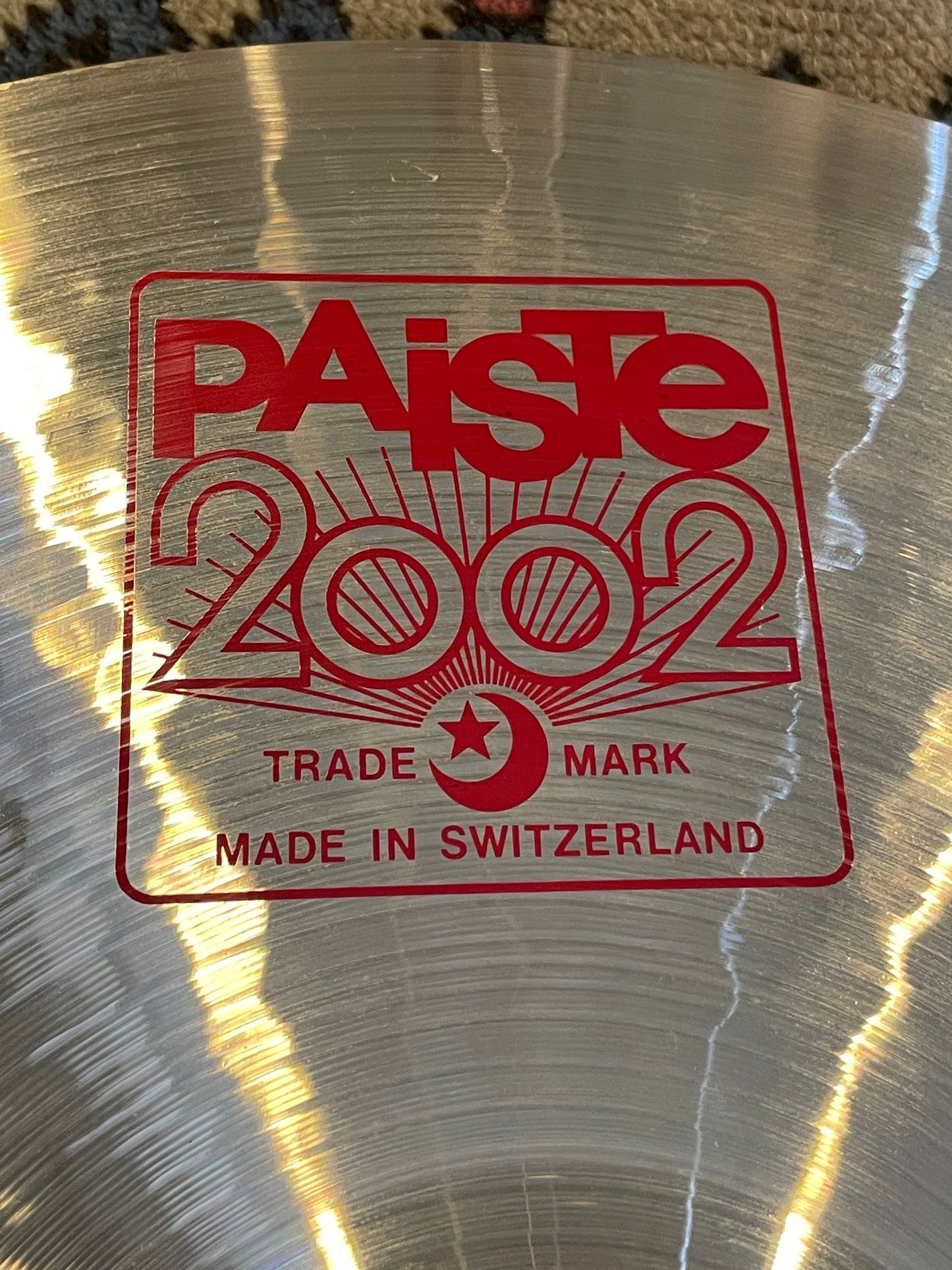 17" Paiste 2002 Power Crash Cymbal 1450g