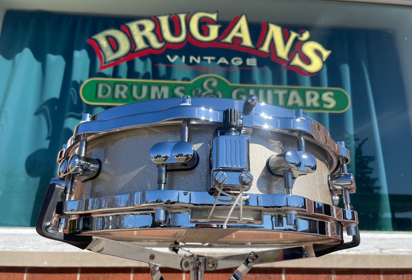 Sonor Delite Series 4x14 Snare Drum Silver Sparkle