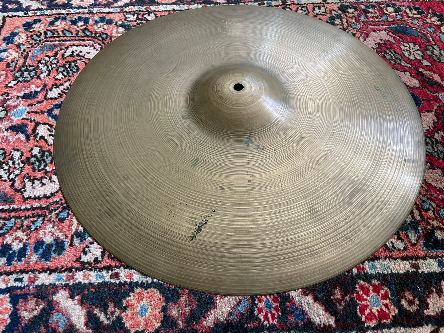 18" Zildjian A 1954-56 Large Block Stamp Crash Cymbal 1513g #796