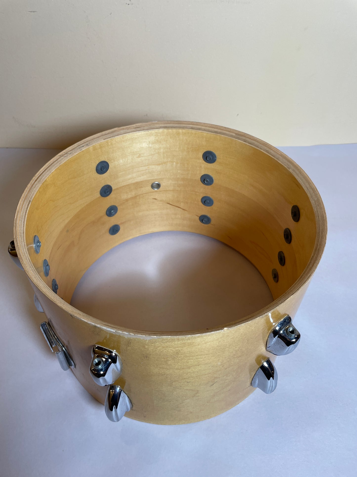 1970s Slingerland 8x12 Tom Drum Single Natural