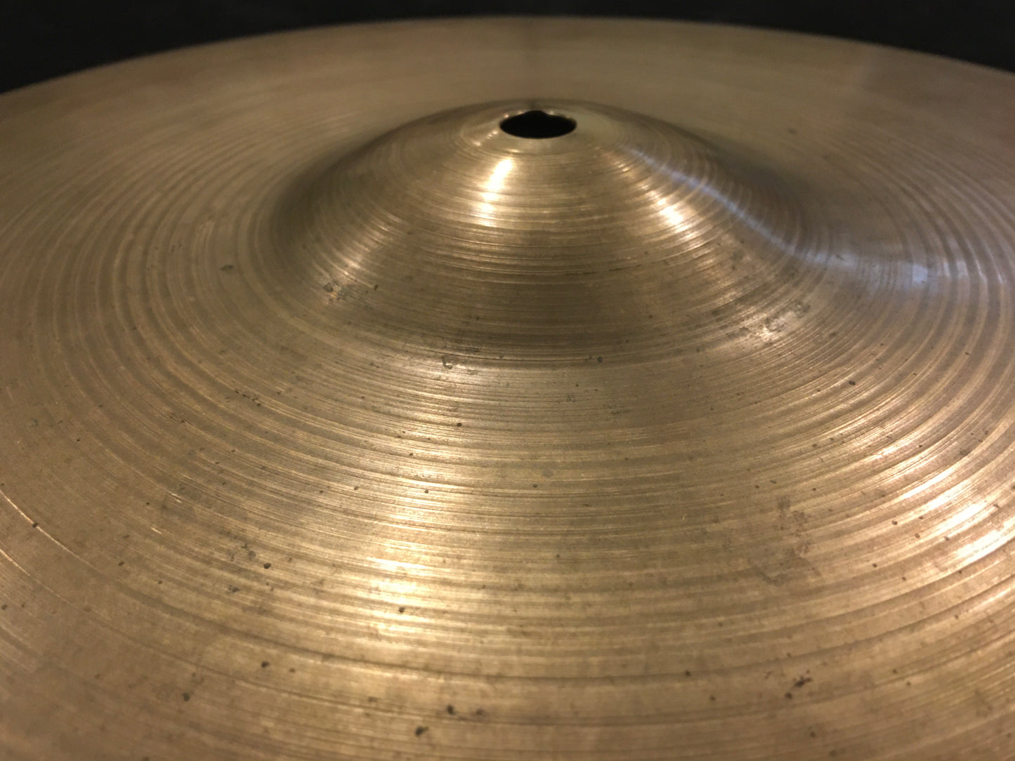16" Zildjian A 1940s-50s Trans Stamp Crash Cymbal 1056g #683