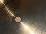 14" 1985 Paiste Blue Label Formula 602 Heavy Hi-Hat Cymbals 1074/1148g