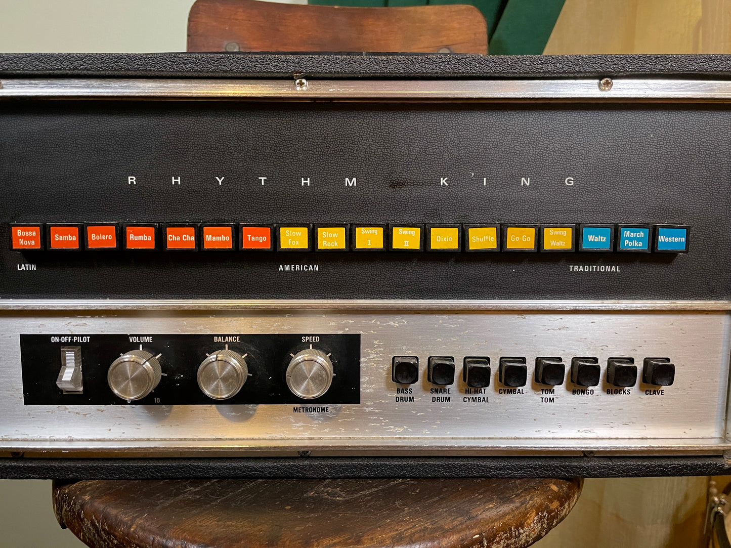 Vintage Maestro Rhythm King MKII Drum Machine Mark 2