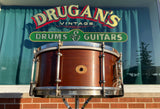 1920s - 1930s Ludwig 6.5x15 Professional Model 8 Lug Wood Snare Drum