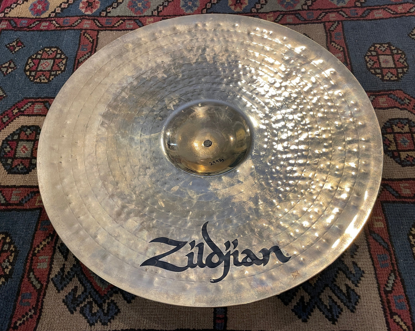 20" Zildjian K Custom Brilliant Ride Cymbal 2998g *Video Demo*