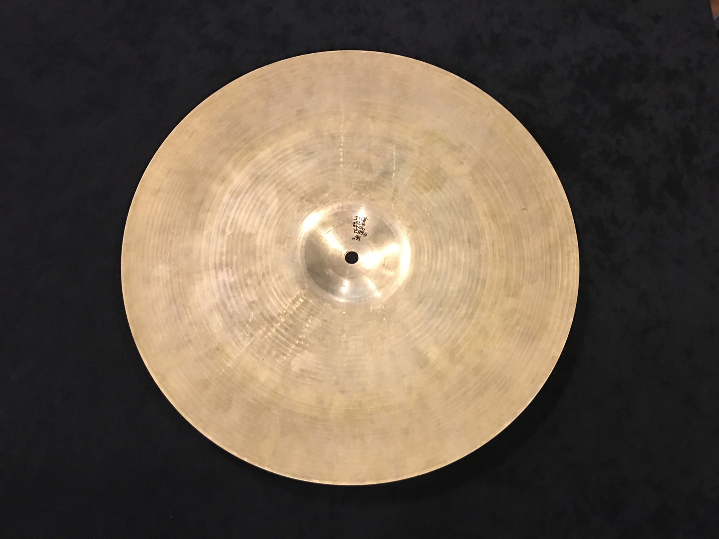 16" Zildjian & CIE Constantinople A 1970s Brilliant Finish Crash Cymbal 904g #682