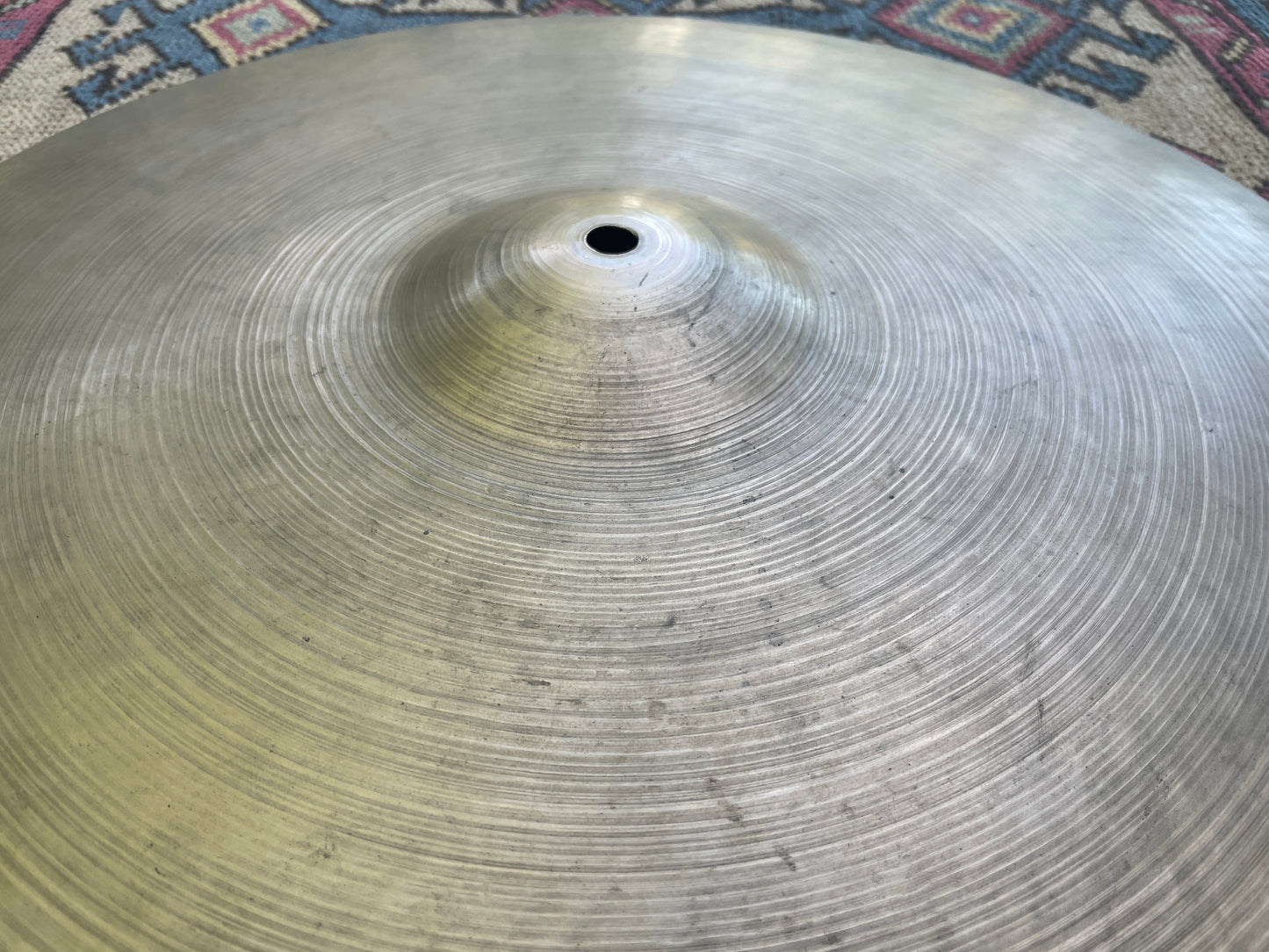 17" Zildjian A 1940s-1950s Trans Stamp Crash Cymbal 1040g #822 *Video Demo*