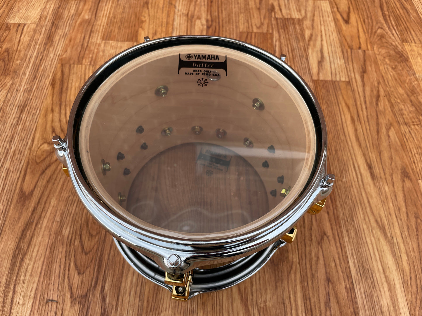 NOS Yamaha 8x7 Maple Custom Tom Black Maple 7x8