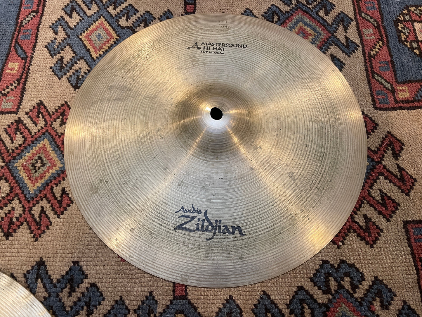 14" Zildjian A Mastersound Hi-Hat Cymbal Pair 1128g/1510g *Video Demo*