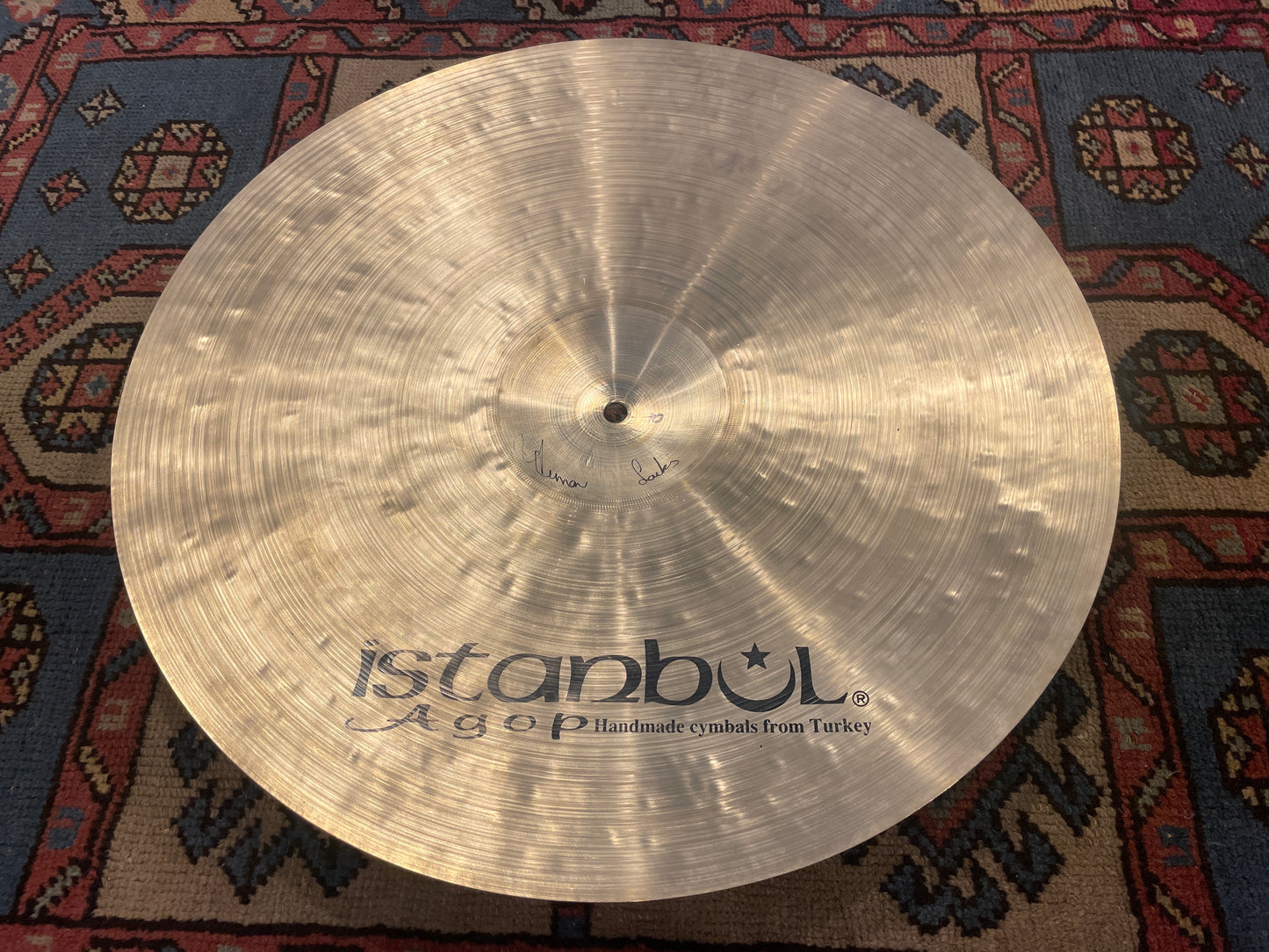 20" Istanbul Agop Traditional Medium Crash Cymbal 1770g *Video Demo*