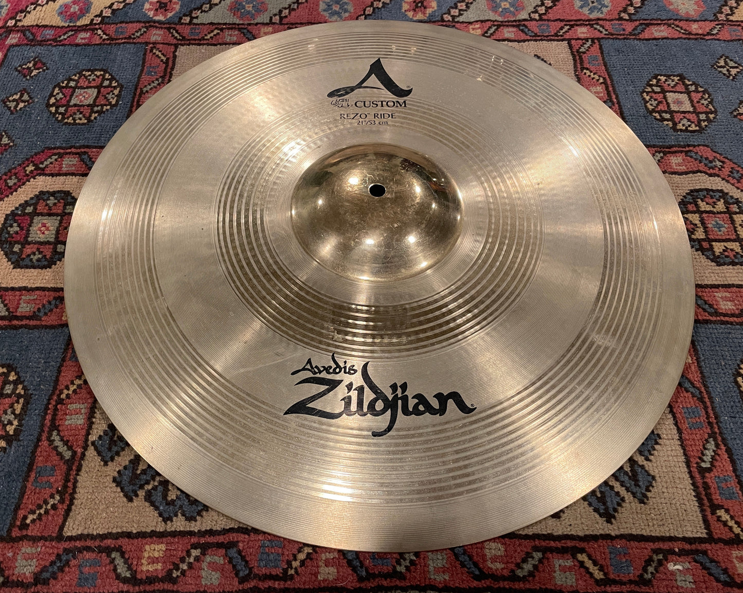 21" Zildjian A Custom Rezo Ride Cymbal 3220g