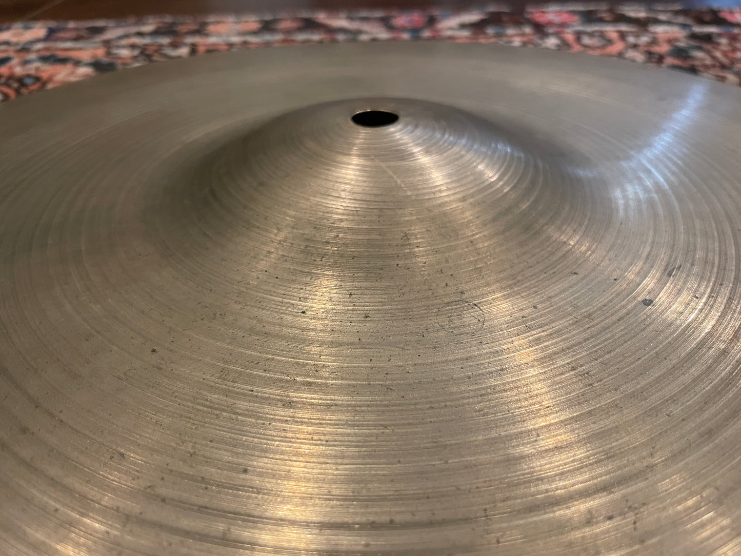 17" Zildjian A 1950s Small Stamp Crash Cymbal 1456g #742