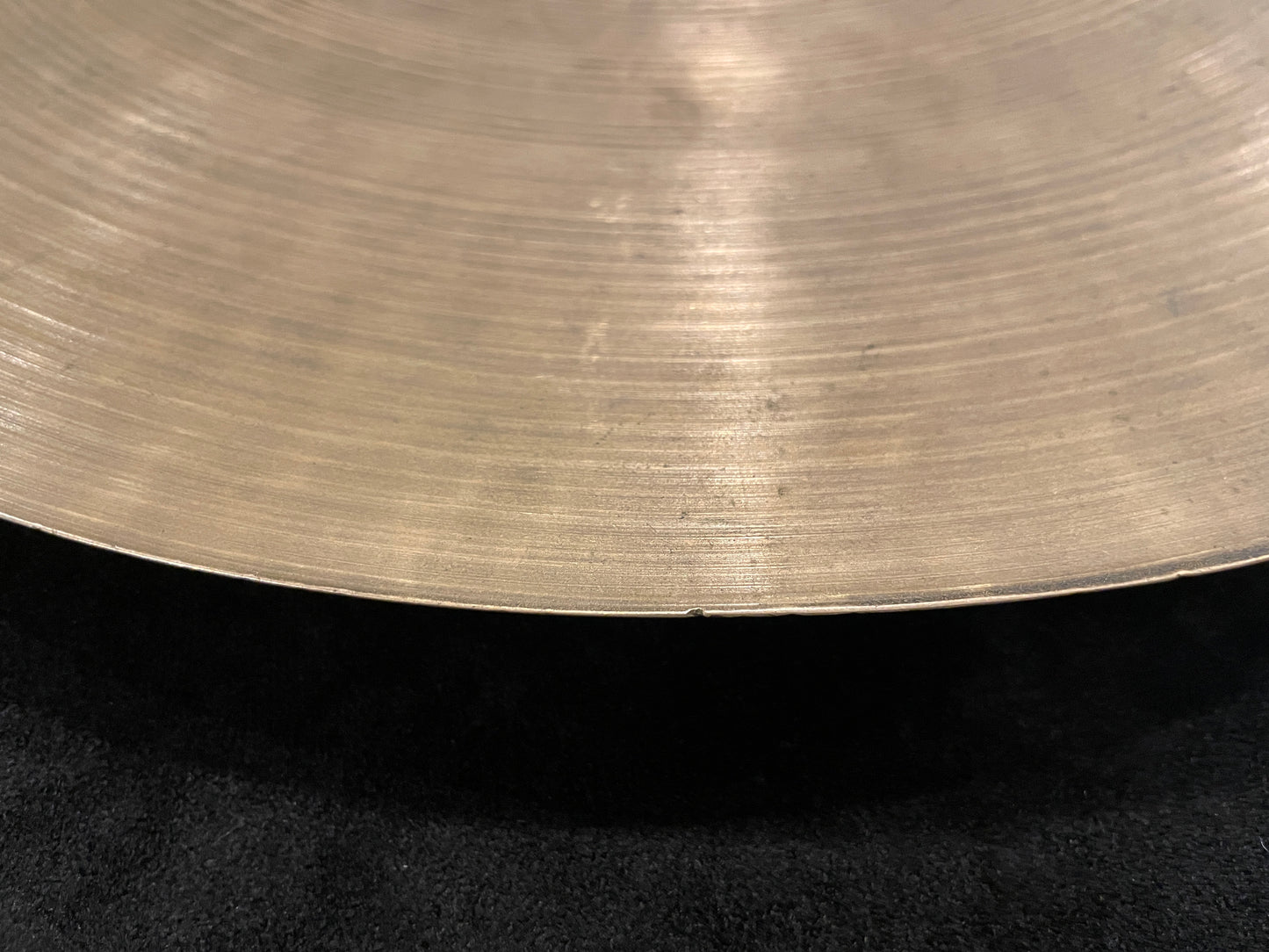 16" Zildjian A Trans Stamp Crash / Small Ride / Hi-Hat Bottom Cymbal 1484g #600