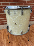 Trixon 16x16 Floor Tom Drum White Marine Pearl
