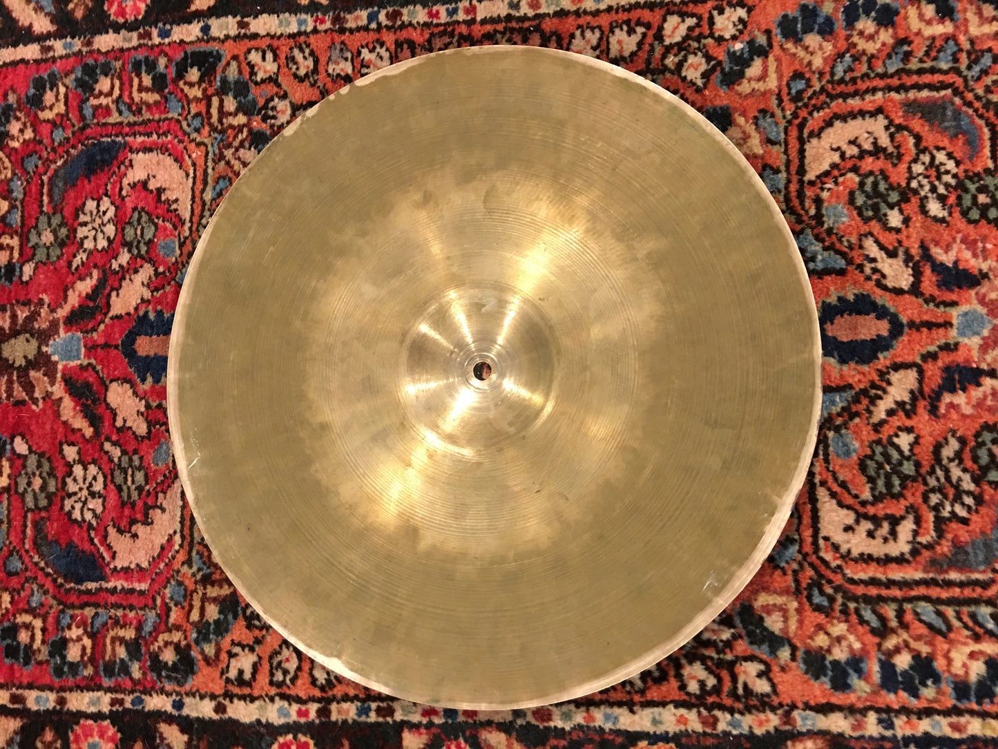 15" Zildjian A Trans Stamp Hi-Hat Single / Crash / Splash Cymbal 698g #643