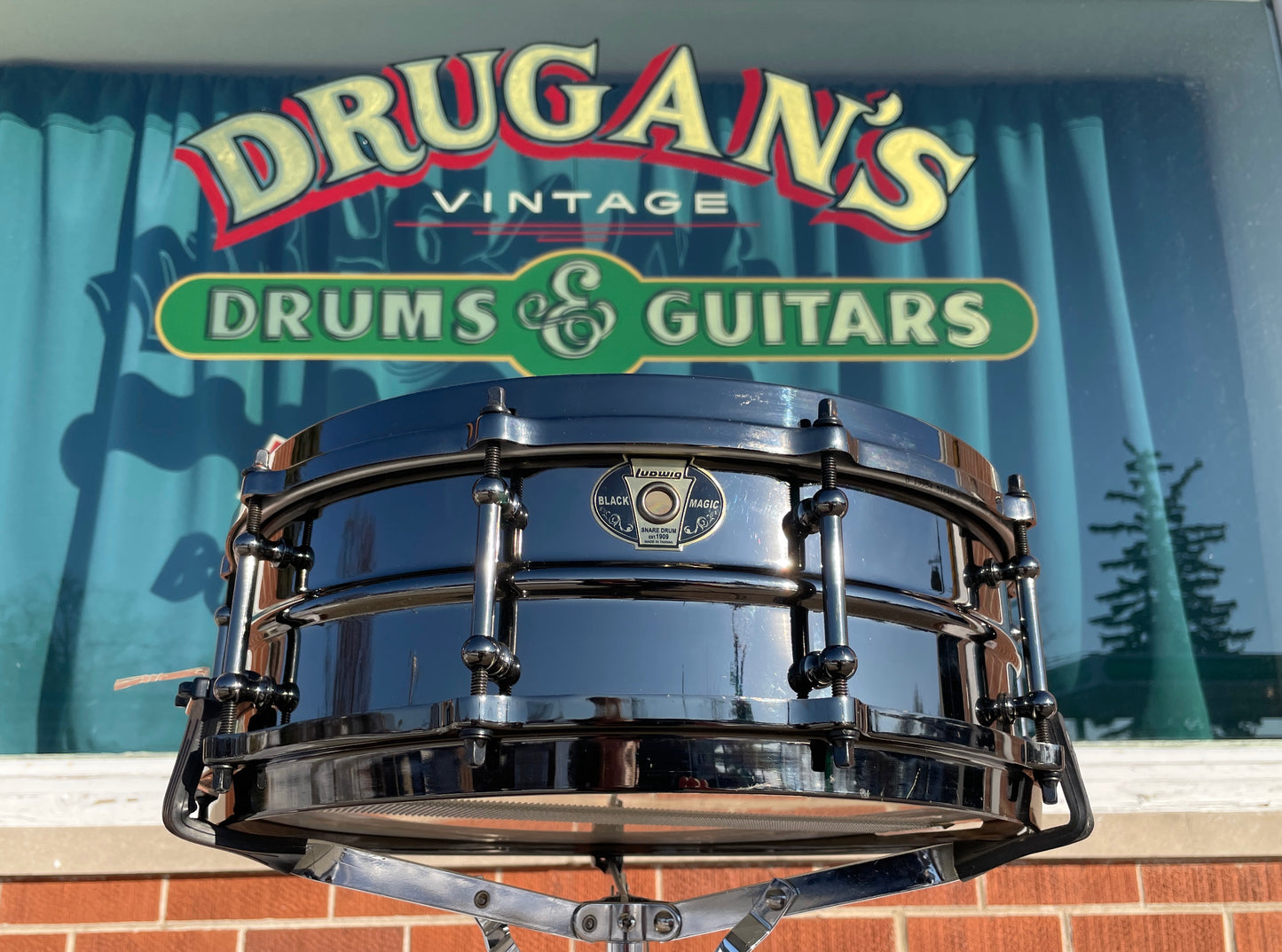 Ludwig 5x14 Black Magic Snare Drum