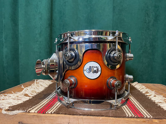 DW Design Series 7x8 Tom Drum Tobacco Burst Drum Workshop