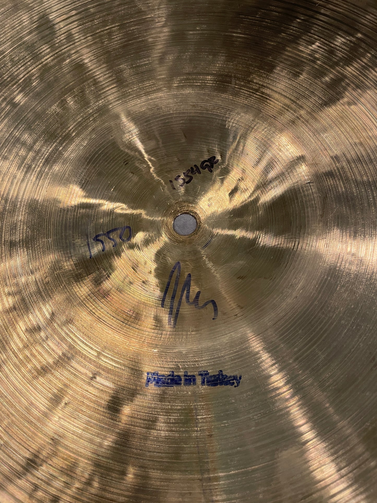 19" Bosphorus Traditional Series Thin Ride Cymbal 1554g