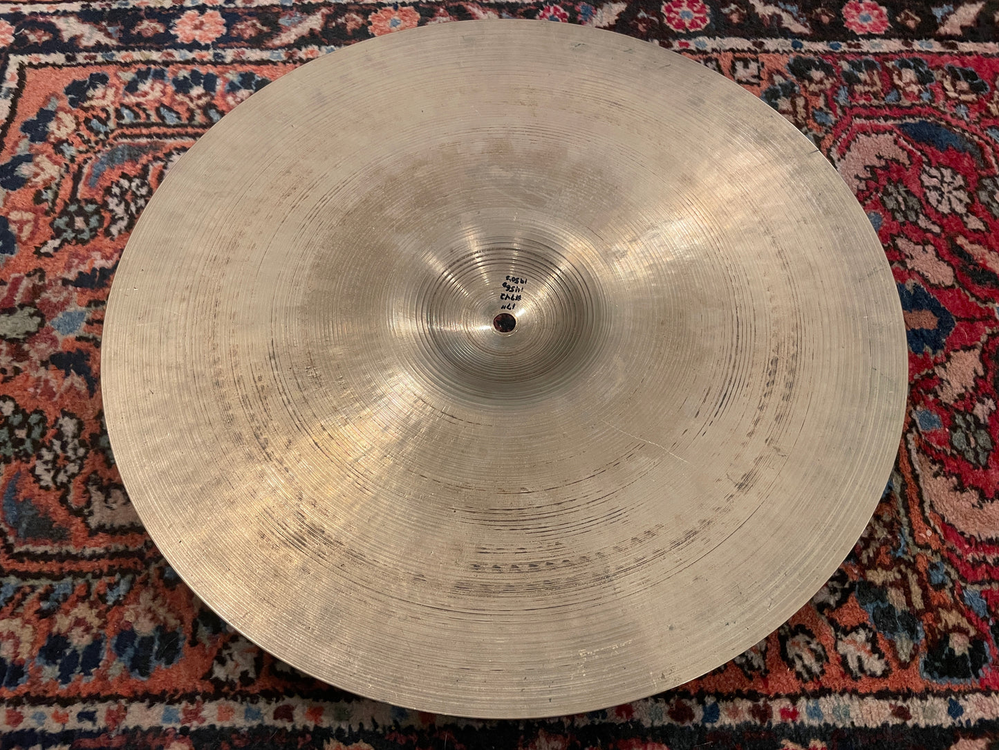 17" Zildjian A 1950s Small Stamp Crash Cymbal 1456g #742