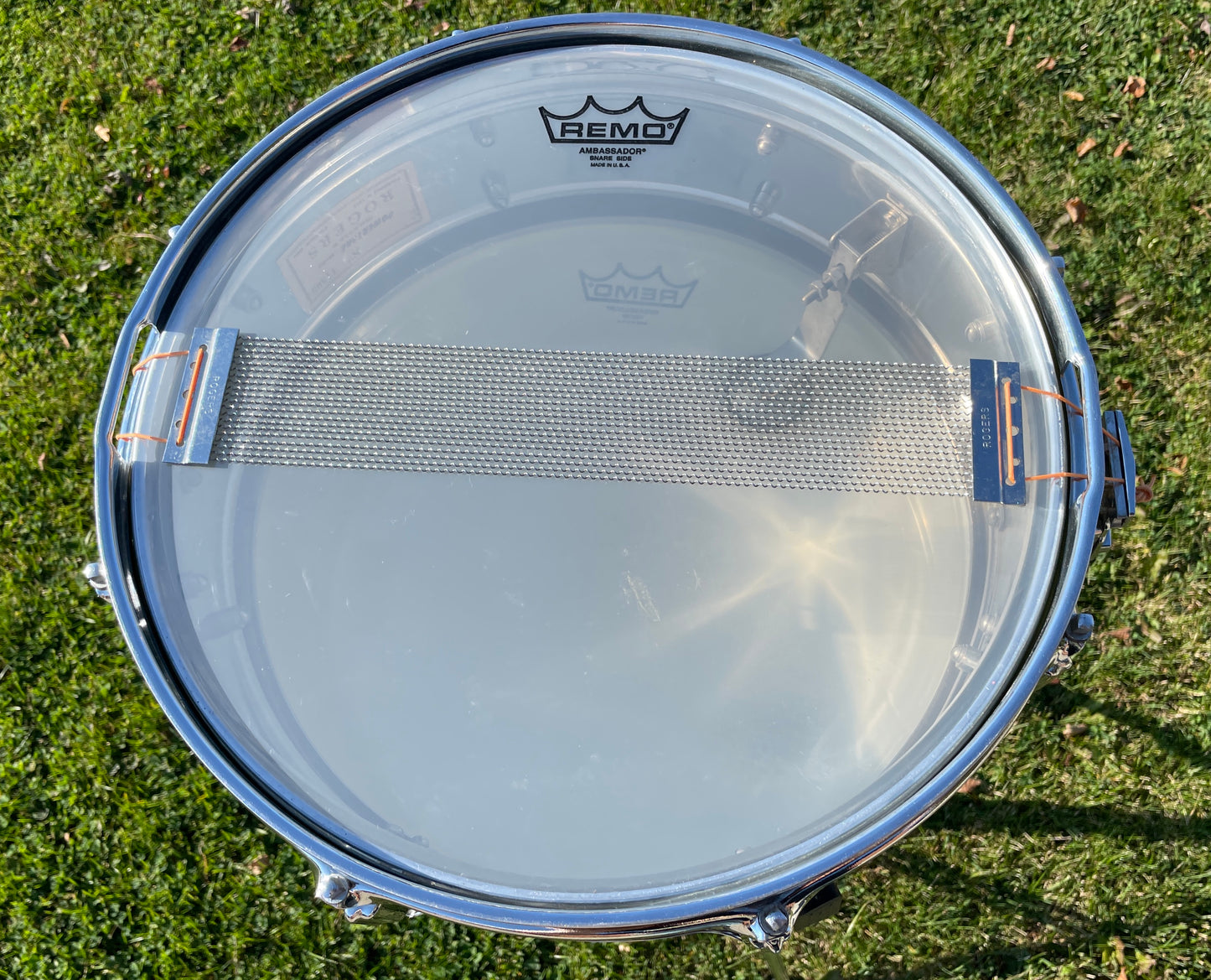 1960s Rogers 5x14 Powertone Snare Drum Cleveland Era COB