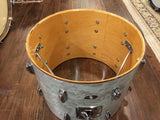 1970s Slingerland 14X18 Bop Bass Drum White Marine Pearl 5 Ply