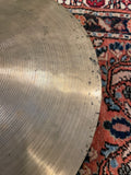 14" Zildjian A 1940s-50s Trans Stamp Hi-Hat Single Cymbal 667g #735 *Video Demo*