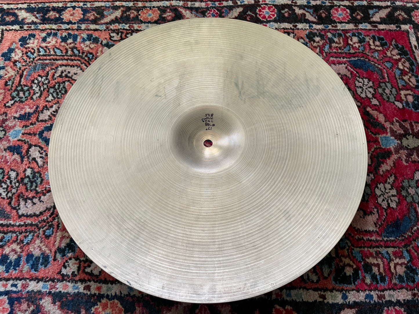 17" Zildjian A 1970s Crash Cymbal 1162g #788
