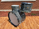 1968 Ludwig Super Classic Drum Set Oyster Blue Pearl 22/13/16