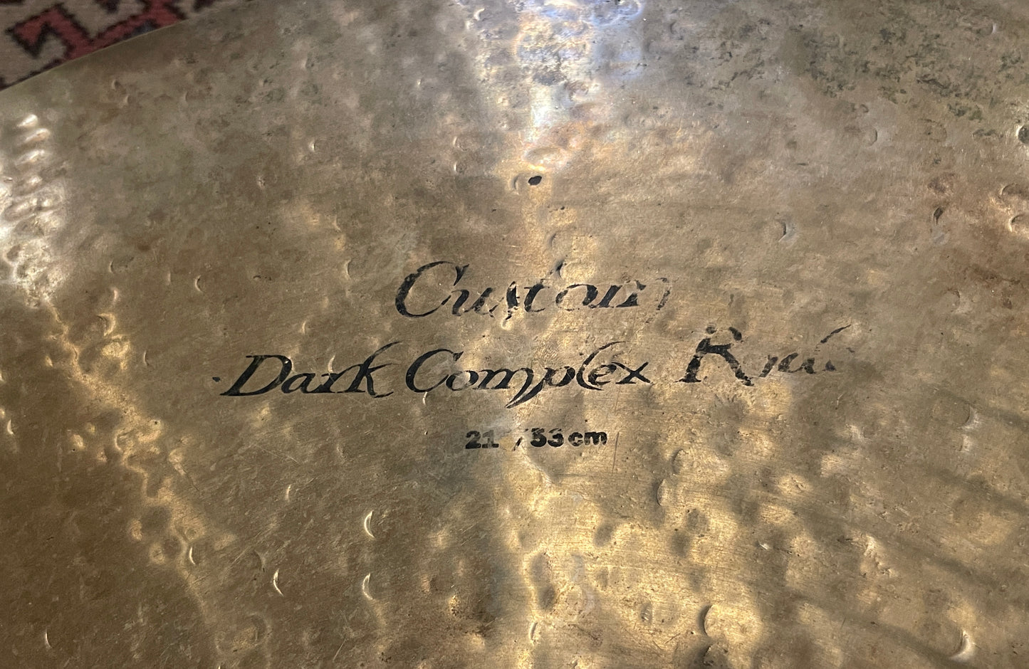 21" Zildjian K Custom Dark Complex Ride Cymbal 2506g *Video Demo*
