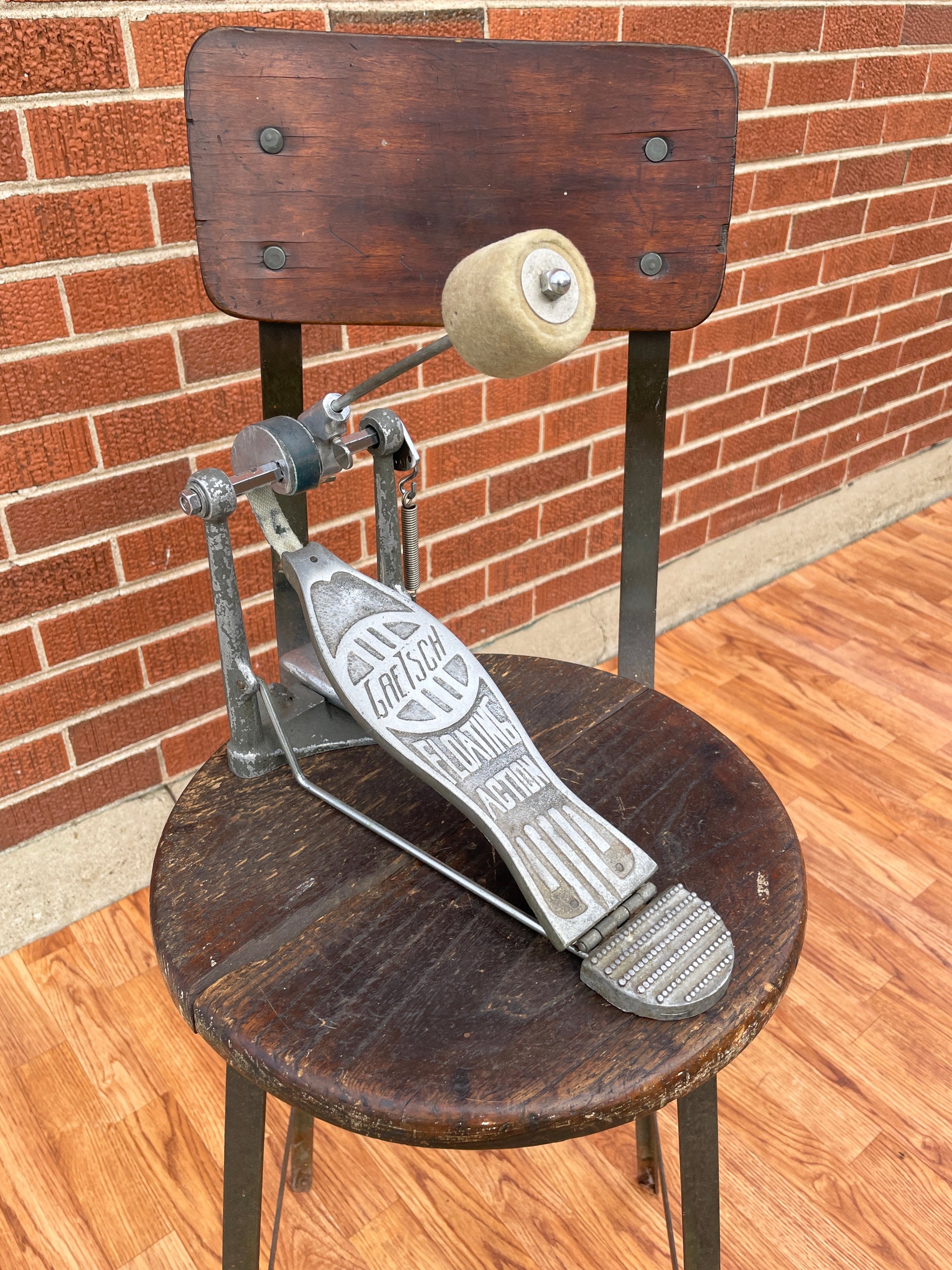 1960s Gretsch No. 4955 Floating Action Bass Drum Pedal – Drugan's Drums & Guitars