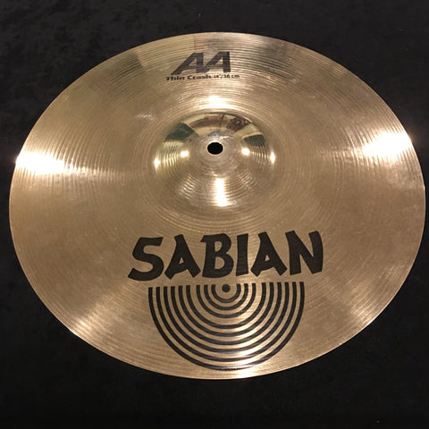 14" Sabian AA Brilliant Thin Crash Cymbal