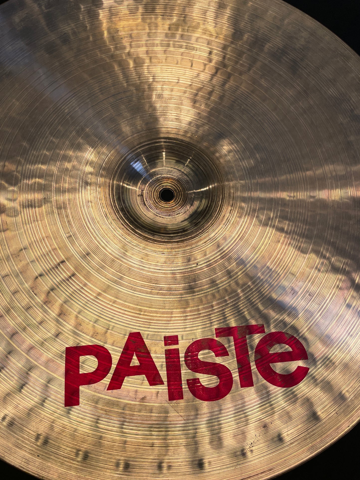 20" Paiste 1980s 2002 Ride Cymbal 2350g