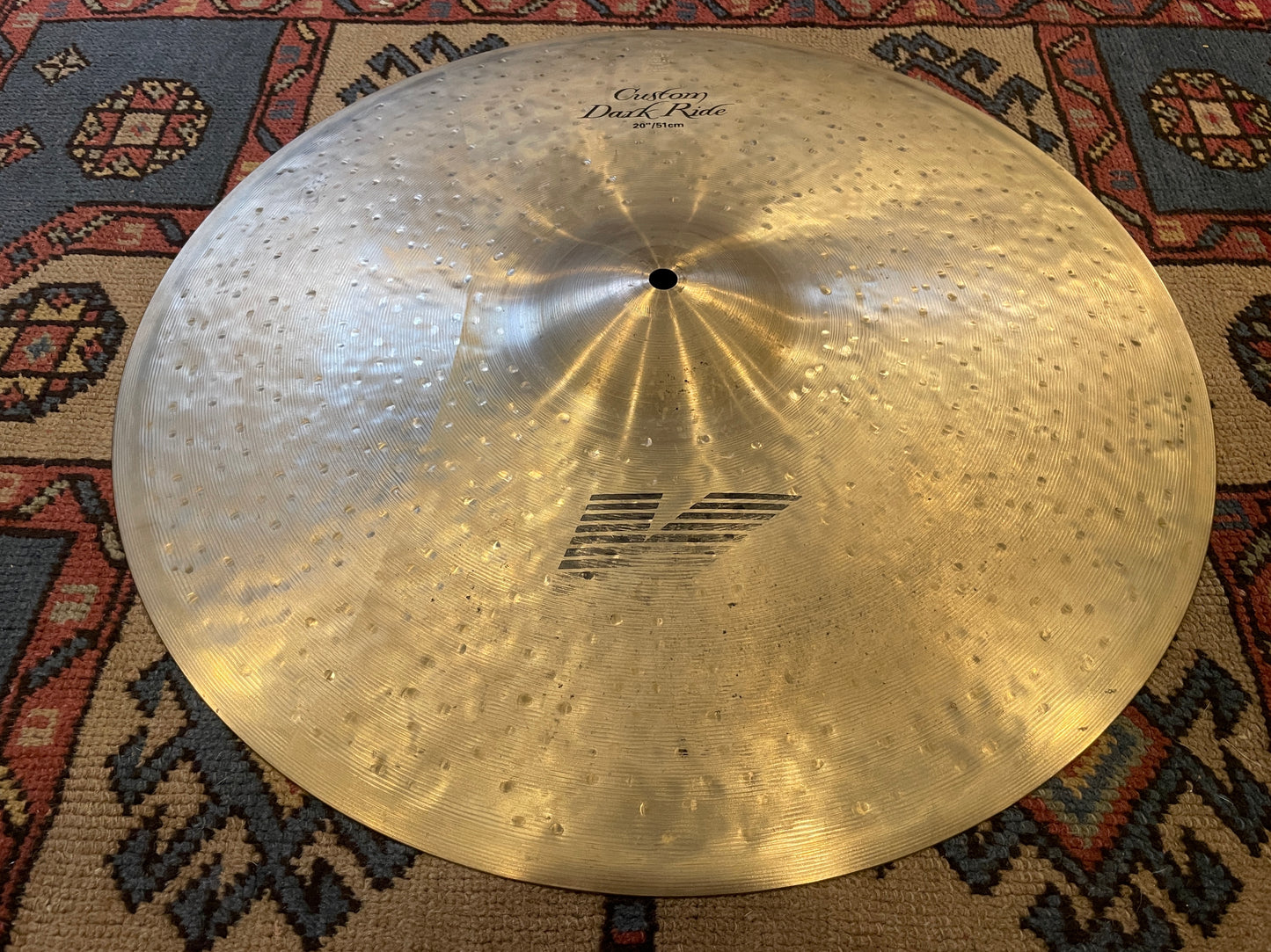 20" Zildjian K Custom Dark Ride Cymbal K0965 2148g